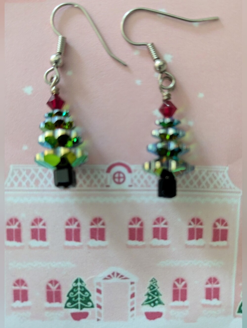 NWOT Christmas Tree Earrings 🎄